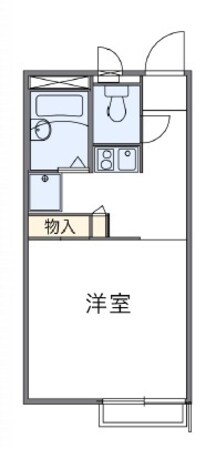 レオパレスヒルズM・S・Aの物件間取画像